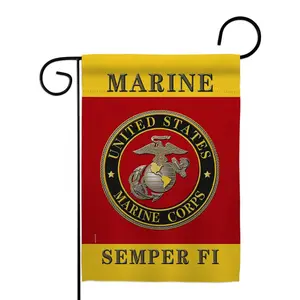 US Military Marine Corps USMC Semper Fi Flag, Outdoor Banner, Stripes Home Yard Decor Flag