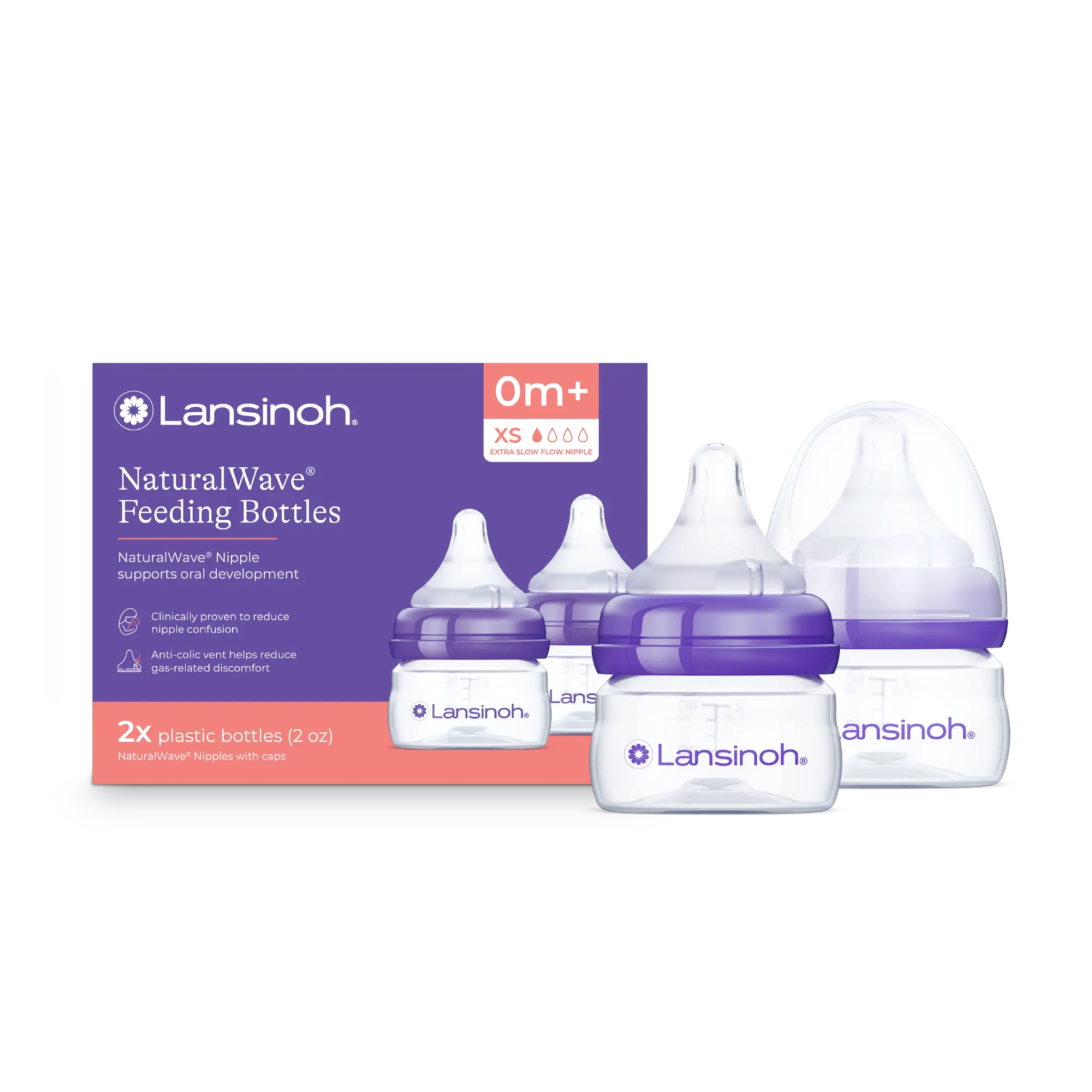 Baby Bottles 2oz (2 pack)