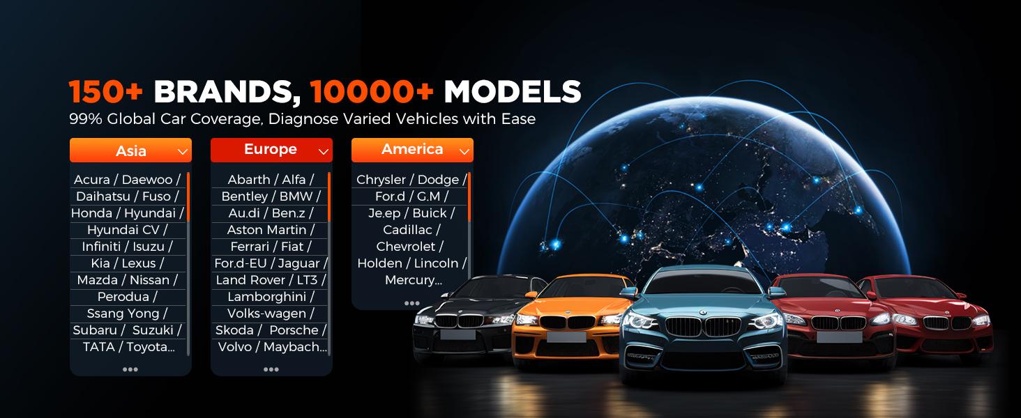 OTOFIX D1 Lite Bidirectional Scan Tool, Bluetooth OBD2 Scanner Diagnostic Tool, 2 Years Free Update, 38+ Services, CANFD & DoIP Protocols, All System Diagnoses, ABS Bleeding, Auto VIN