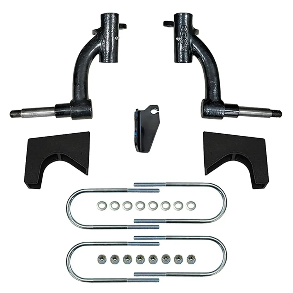 EZGO RXV 6" Drop Spindle Lift Kit - RHOX, 2013-2019 Gas & Electric Models, Heavy Duty Style, Accommodates 23" Wheels & Tires, Maximum Performance, Golf Cart