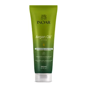 INOAR Argan Oil Hydrating Conditioner – Frizz Control & Shine for Dry Hair. Repair, Moisturize & Shine Boost (240ml)