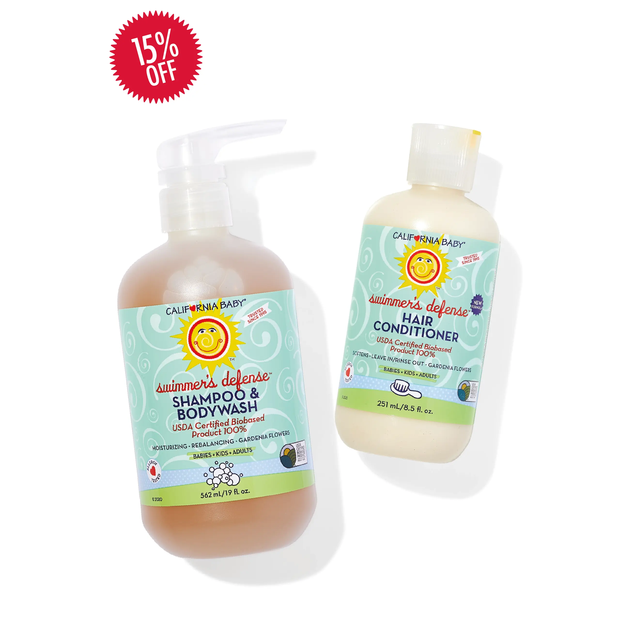 Swimmer's Defense™ Shampoo + Conditioner Bundle