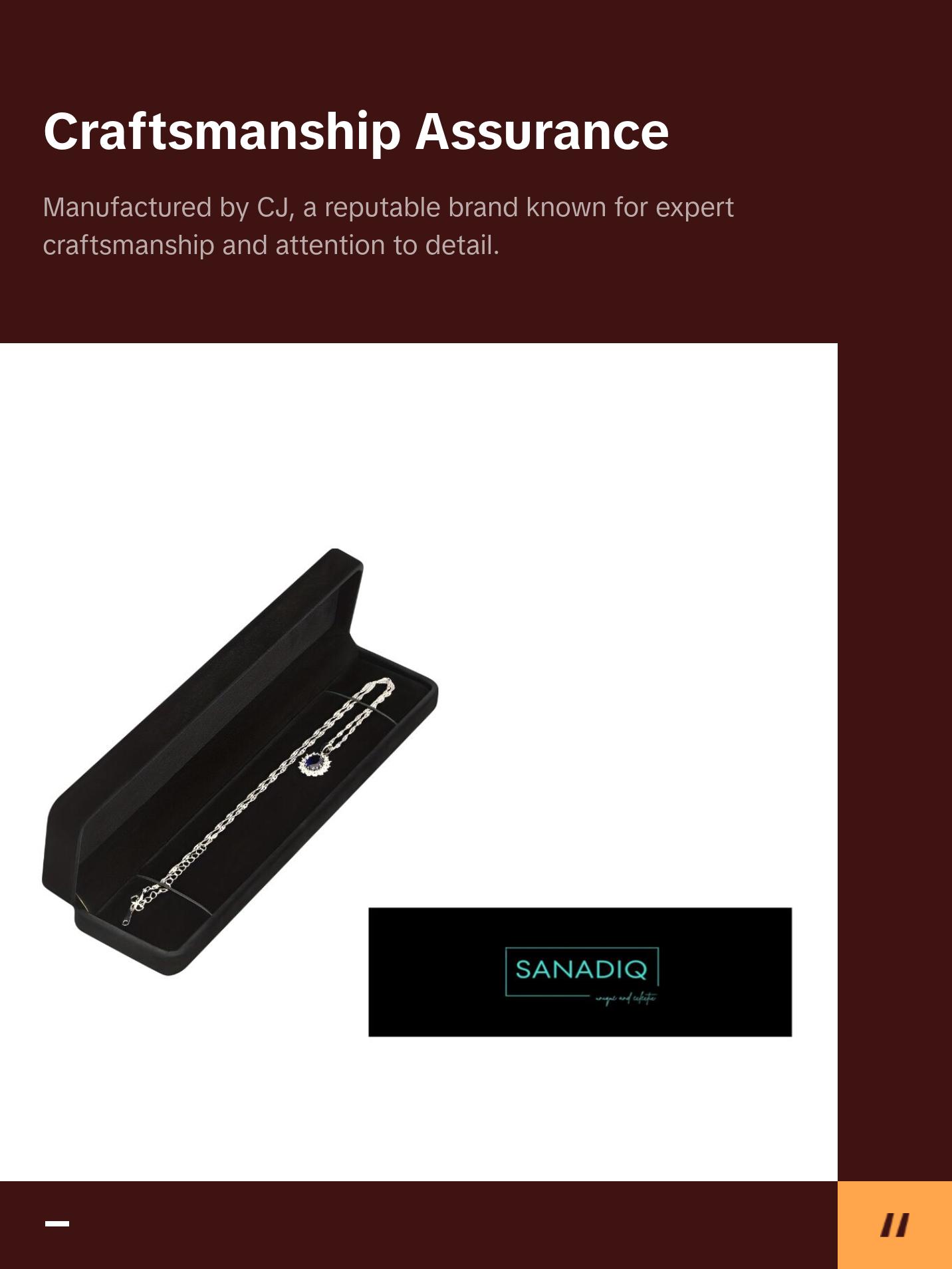 Women's Sterling Silver Topaz Stone Necklace