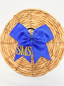 SMS Skinny Font Hair Bow