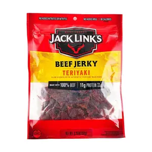 Jack Link's Teriyaki Beef Jerky 92g - High Protein Healthy Snack, Original Flavor