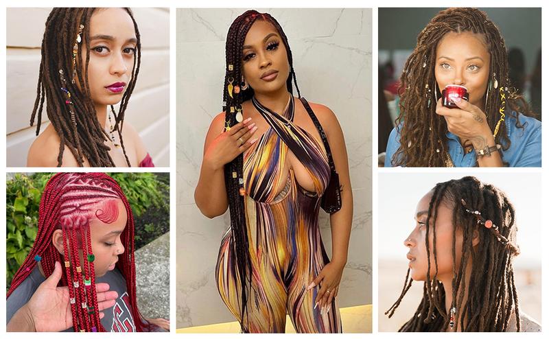 Hair Beads for Women Braided, Hair Jewelry for Locs, Colorful Hair Jewelry for Child, Metal Gold Silver Clips, Gold dreadlock jewelry for women, Hair Accessories for Braids, Gold Hair Cuffs