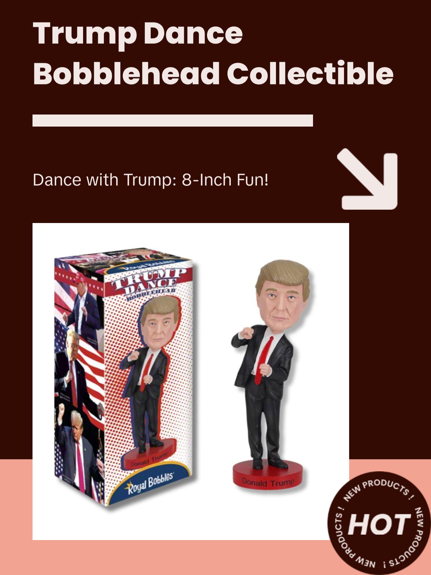 Trump Dance Collectible Bobblehead Trump Dance Collectible Bobblehead