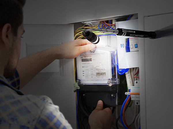 BIIB Valentines Day Gifts for Him,  Gifts for Men LED Telescoping Magnetic Pickup Tools, Mens Valentines Day Gifts for Boyfriend Husband, Mens Dad Gifts, Anniversary Birthday Gifts for Men Cool Gadgets