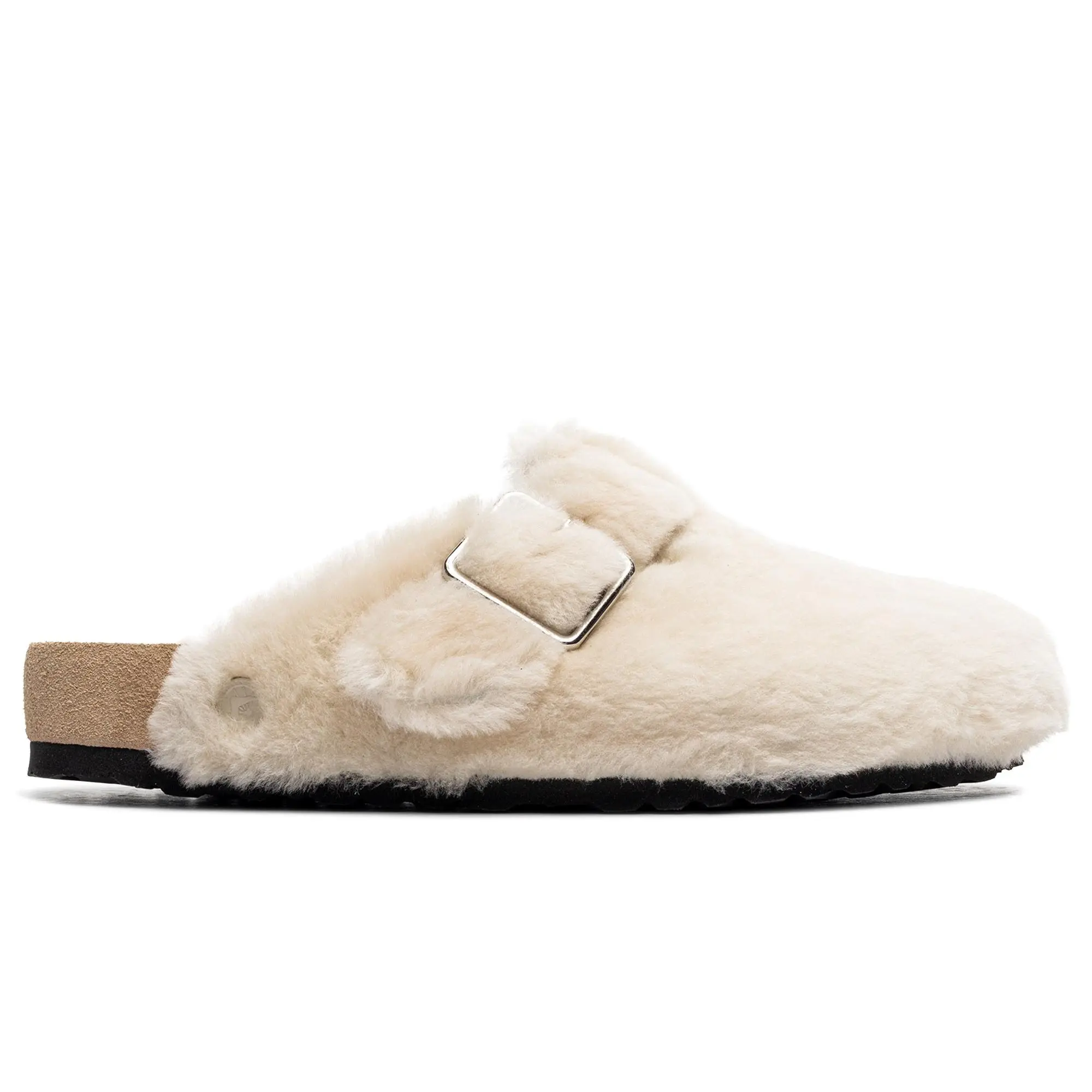 Birkenstock Boston SK1 1774 Shearling Cream LAF