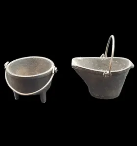 Mini Cast Iron Kettle & Pale Set