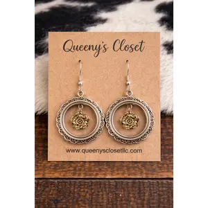 THE GARDEN ROSE EARRINGS