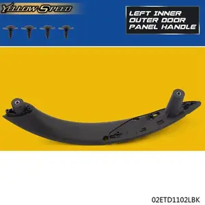 Fit For BMW F30/F35  Front Left Inner Door Panel Handle Pull Cover Trim