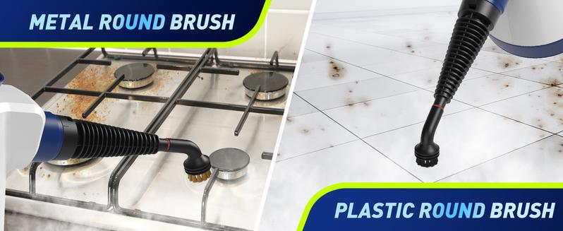 Dovety Powerful Steam Cleaner | 12-Piece Kit with Safety Lock, Chemical-Free Pressurized Steamer for Bathroom Grease, Car & Home Deep Cleaning