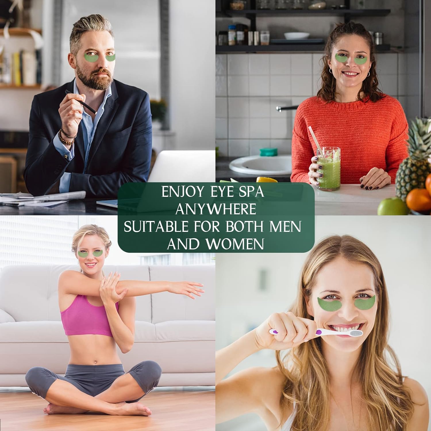 Avocado Moisturizing Eye Bagmask 60pcs/set Under Eye Mask Eye Care Product for Dark Eye Bags Skin Care Gift Moisturizer Hydrating Comfort Avocado Moisturizing Eye Bagmask 60pcs/set Under Eye Mask Eye Care Product for Dark Eye Bags Skin Care Gift Moisturizer Hydrating Comfort