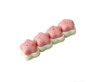 Silicone Pink Star Squishy | Super Soft Fluffy Sticky Moist Slow Rising Fidget Toy