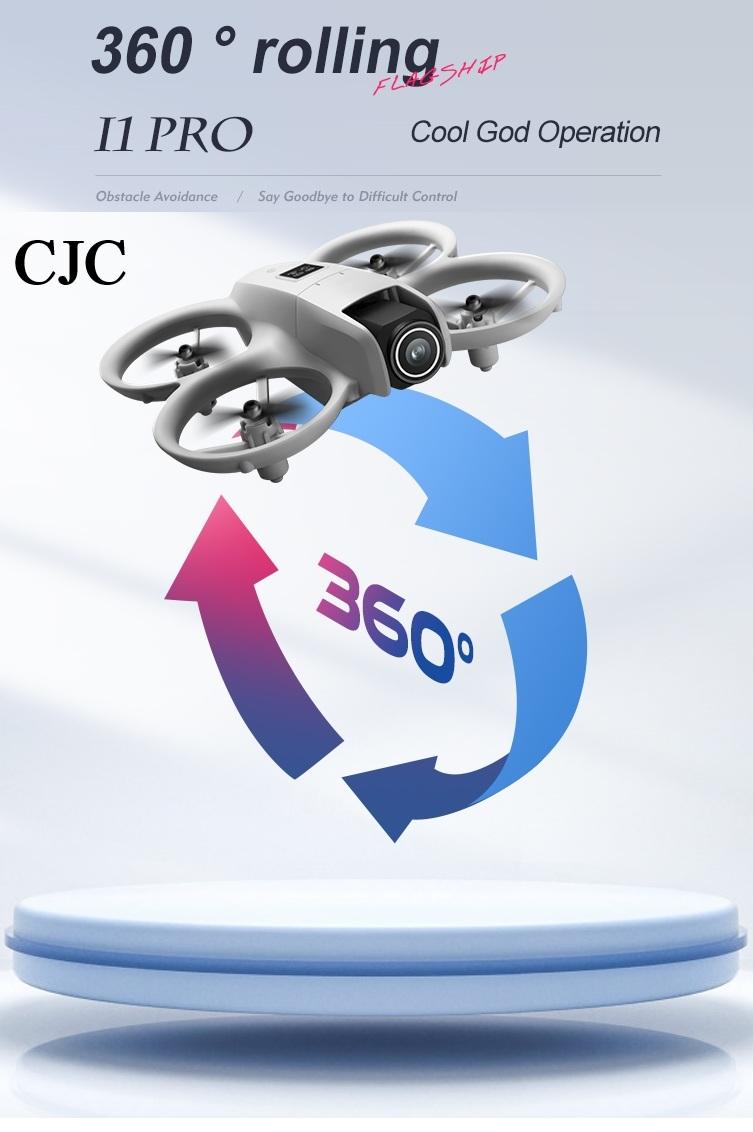 CJC i1 PRO Mini Drone for Kids & Adults - HD Dual Camera, Obstacle Avoidance, 360° Flip, 10min Flight Time, Perfect for Novices Over 4 Years Old, Christmas Gift stable hover