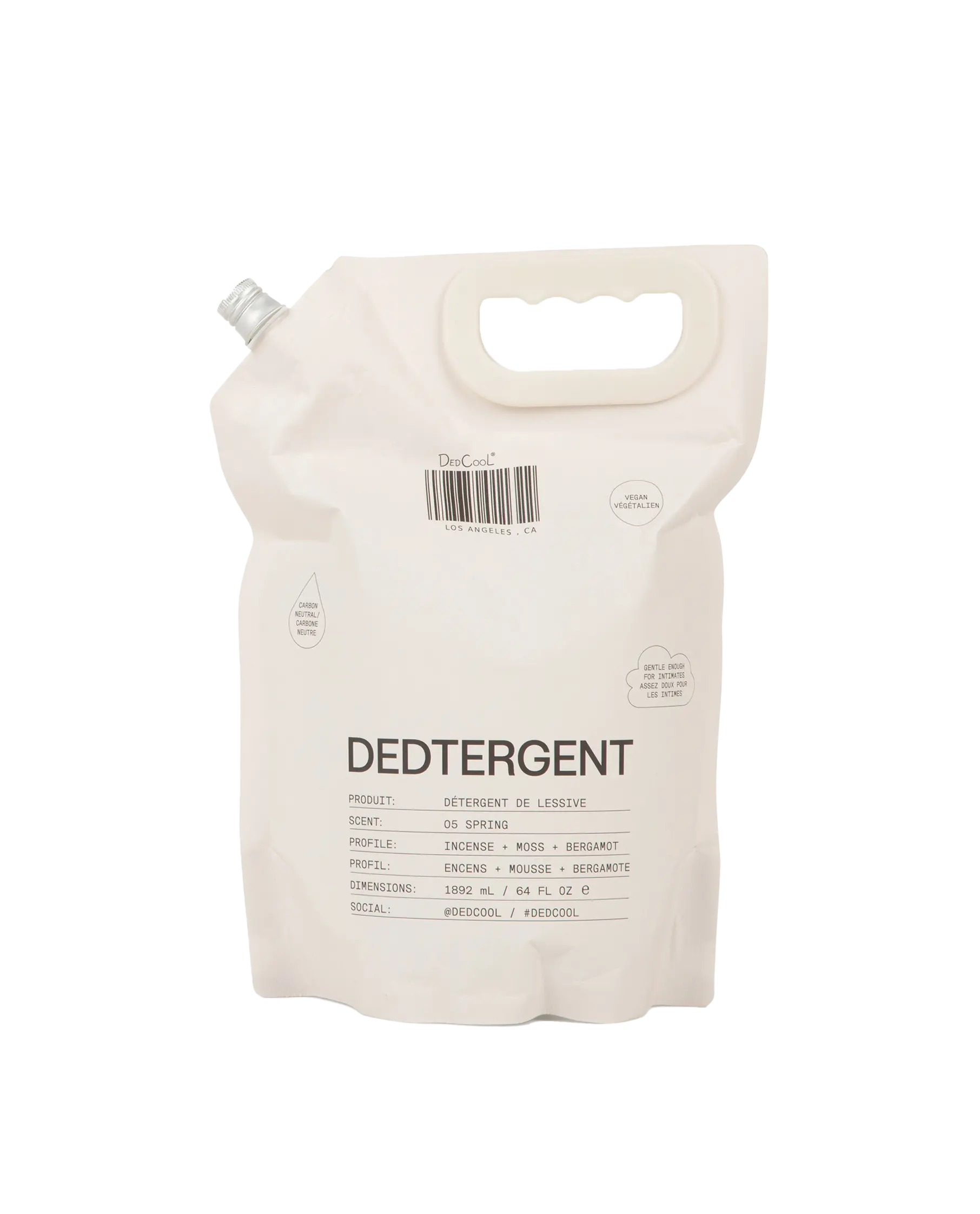 DedCool Dedtergent Liquid Laundry Detergent Refill in 05 Spring | Natural & Multi-Purpose Luxury Detergent With Up to 120 Washes