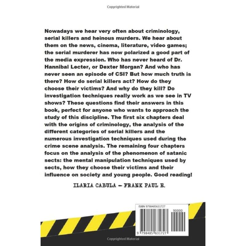 Criminology and Criminal Profiling for beginners: (crime scene ...