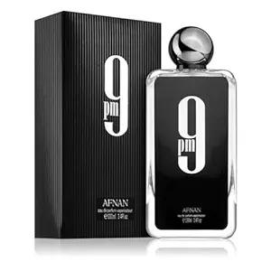 Afnan | 9 PM Men's | Eau De Parfum | Mens Fragrance | 100ML | Wild Lavender - Orange Blossom - Tonka Bean Fragrance Notes