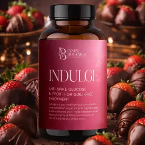 Inner Botanica Indulge Anti-Spike Support for Guilt-Free Enjoyment - Metabolic Clarity & Digestive Ease Formula