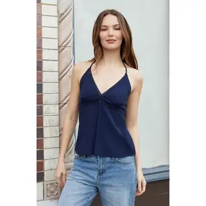 John Galt Women's Navy Edith Tank Top