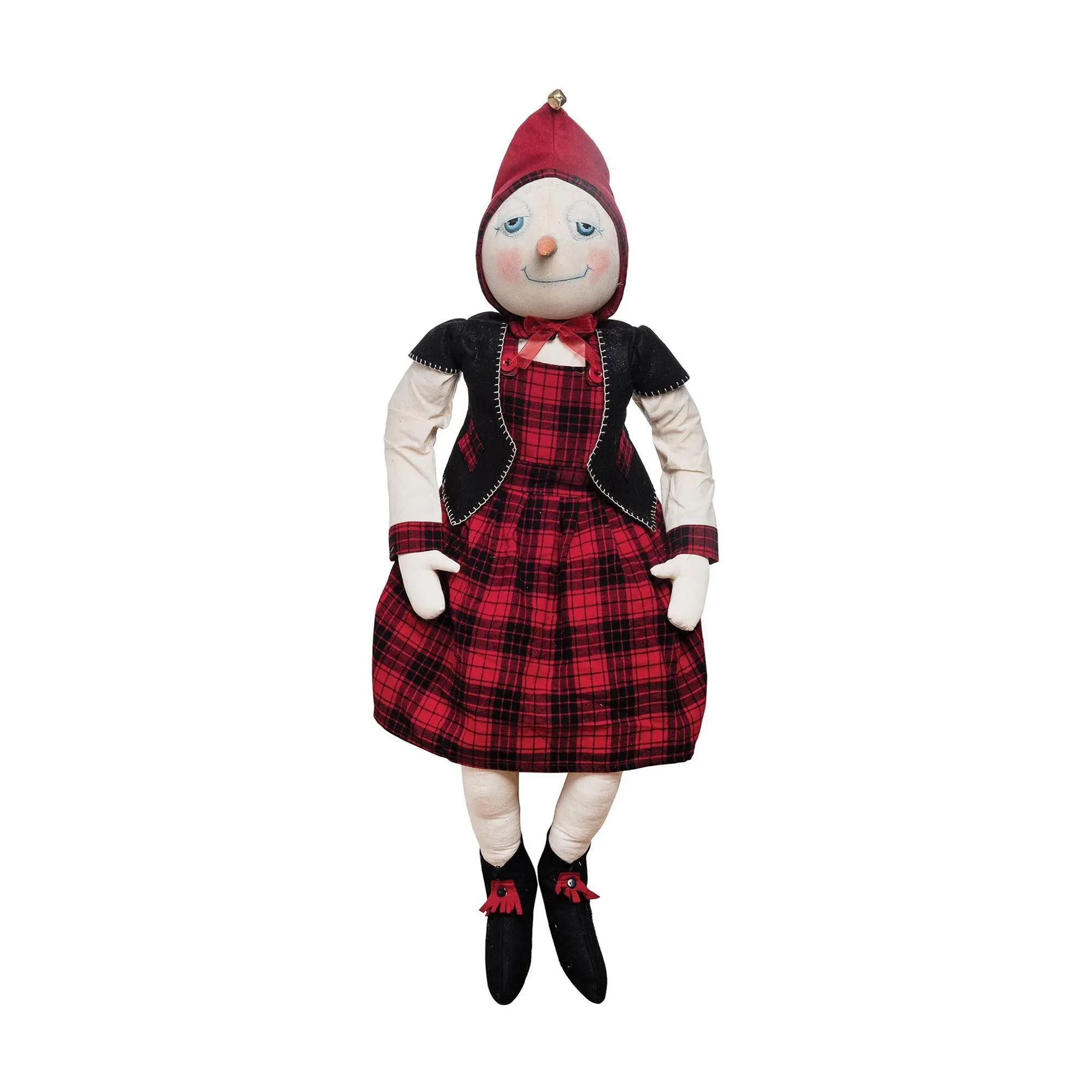 Gallerie II Sarina Snowgirl  Gathered Traditions Figurine