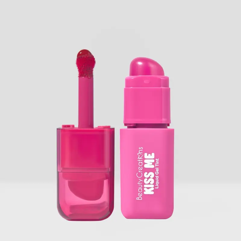 Beauty Creations Kiss Me Liquid Gel Tint - 8 Shades in Pink, Terracotta Tease, Corally Hot, Red Crush, Tender Rose, Magenta Moves, Bearly Brown, Wine O'Clock