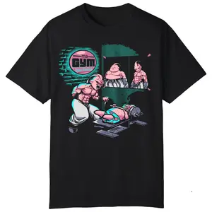 Dragon Ball Vintage Anime Shirt, Funny Majin Buu Gym Graphic T-Shirt