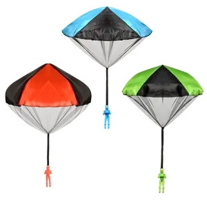 Flashing Light-Up Tangle Free Toy Parachute