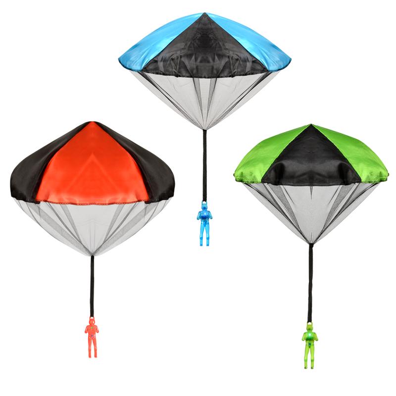Flashing Light-Up Tangle Free Toy Parachute