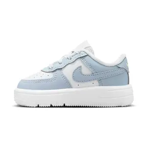 Toddler's Nike Force 1 Low Lace Platinum Tint/Aura-Alabaster (IF1674 014)