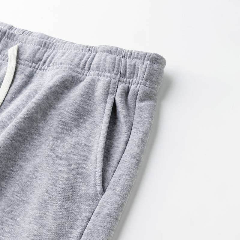 2-piece  men's solid color fashionable casual sports pants 60% pure cotton classic black gray suitable for both men and women wide leg sweeping pants spring and autumn loose sweatpants