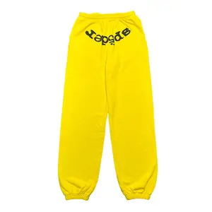 Spider Worldwide Legacy Logo Sweatpants Yellow Black