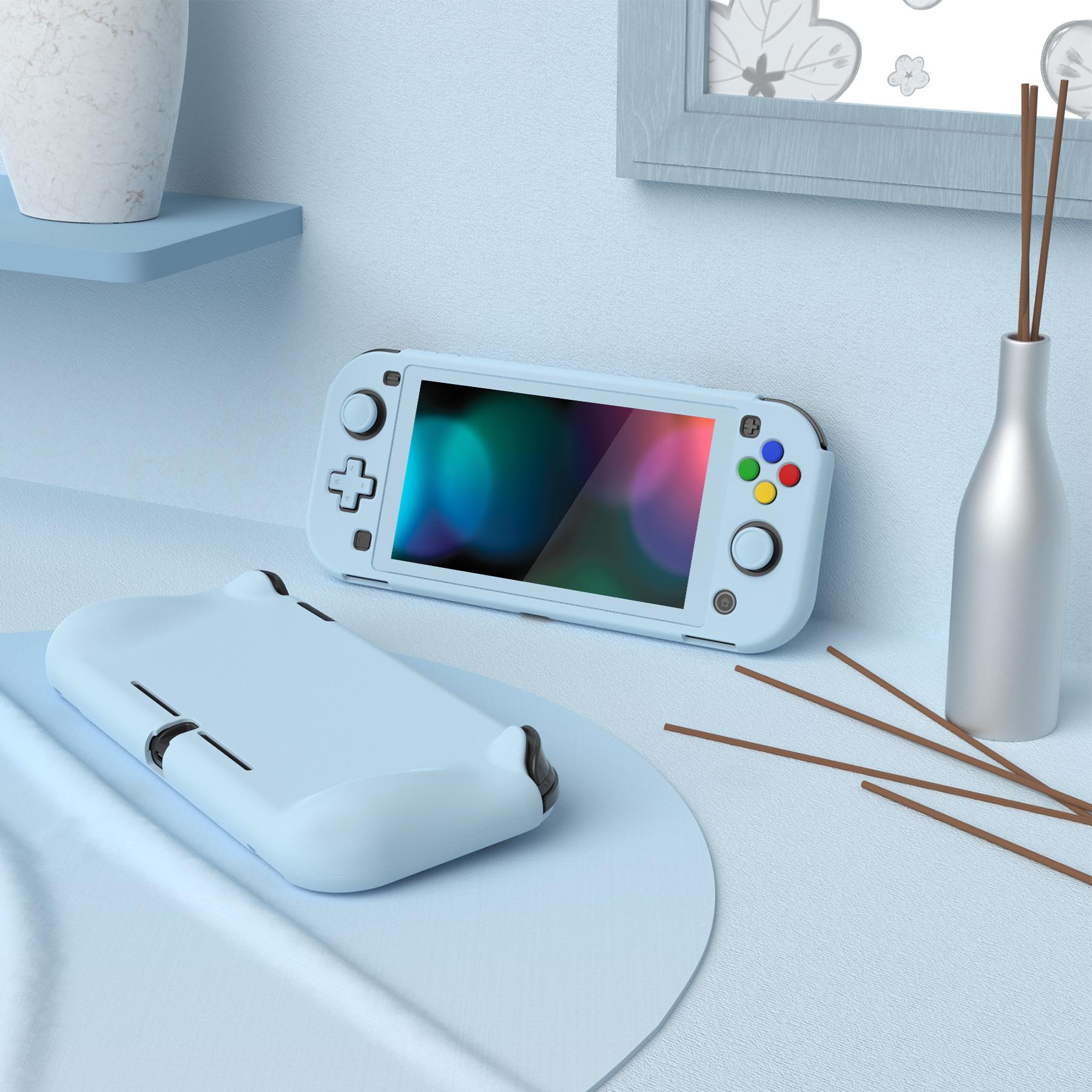PlayVital ZealProtect Protective Case for Nintendo Switch Lite, Hard Shell Grip Cover for Nintendo Switch Lite with Screen Protector & Thumb Grip Caps & Button Caps - Gaming Accessories PlayVital ZealProtect Protective Case for Nintendo Switch Lite, Hard Shell Grip Cover for Nintendo Switch Lite with Screen Protector & Thumb Grip Caps & Button Caps - Gaming Accessories