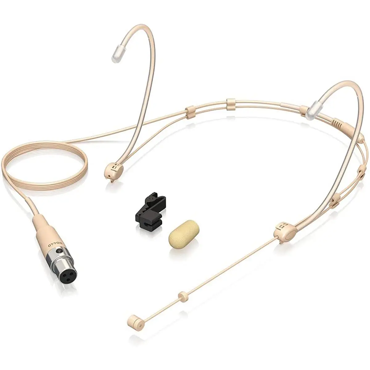 Behringer BD440 Premium Unidirectional Cardioid Condenser Microphone - Handy Headworn Mount, XLR Connector, Adjustable Clip-On Design, Noise-Reducing, High-Quality Audio, Durable Build, Headset Cable