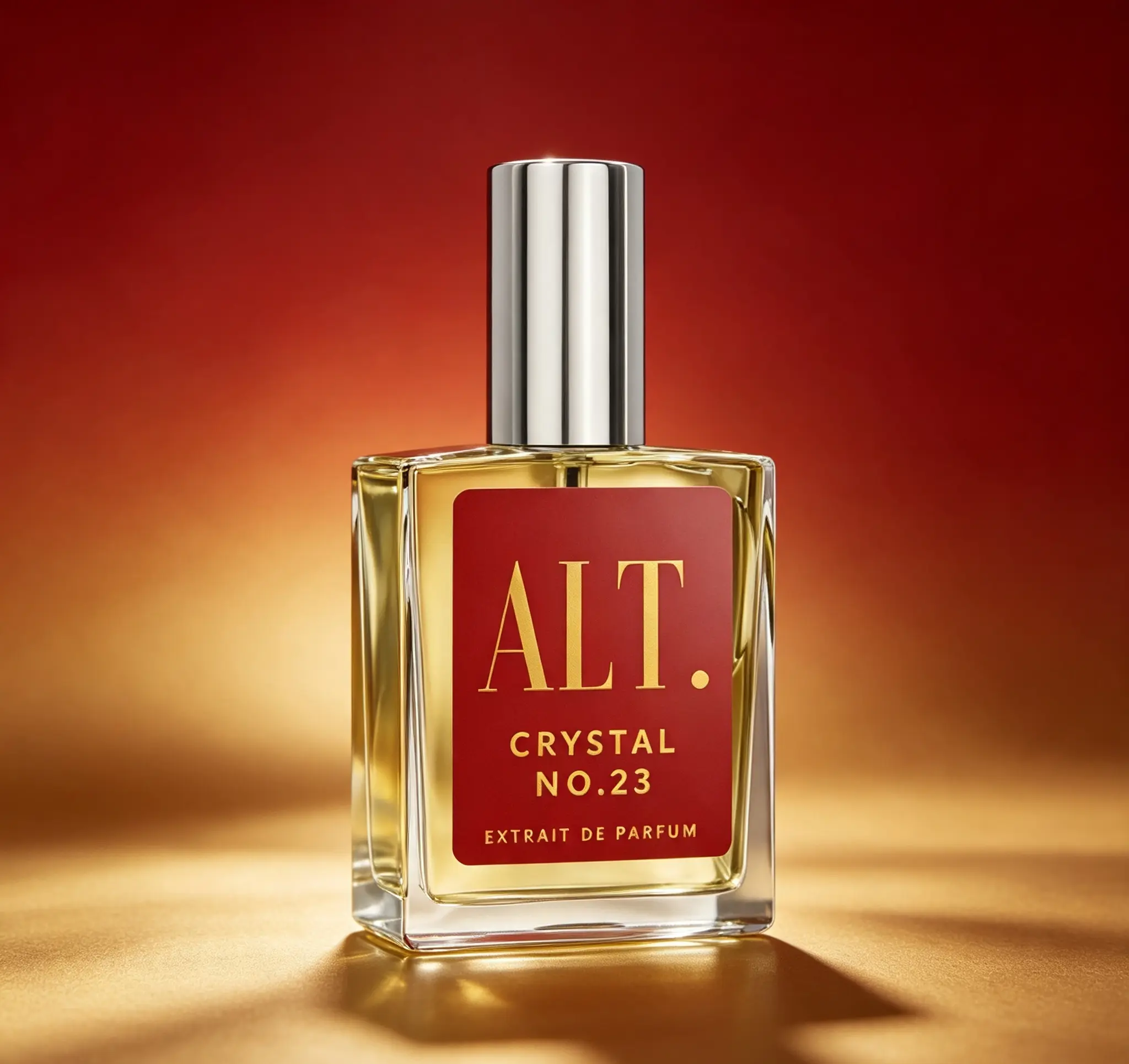 ALT. FRAGRANCES Crystal No. 23 Extrait De Parfum – 2 Fl Oz / 60ml, Inspired by Baccarat Rouge 540, Unisex Long-Lasting Perfume with Jasmine, Amberwood & Cedar Notes