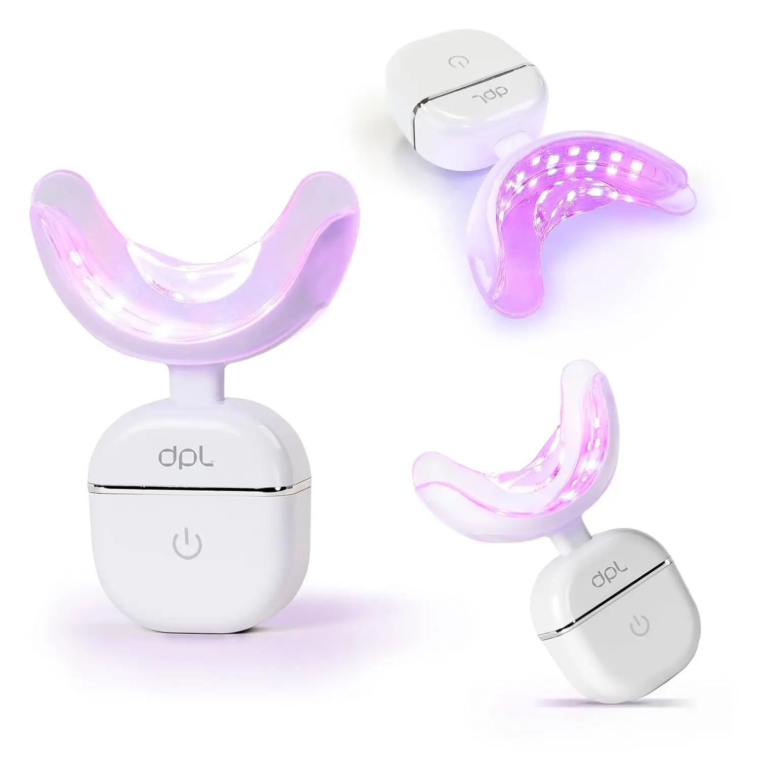 dpl Oral Care LED Light Therapy System for Teeth & Gum Care - Red Infrared Blue Light for Whitening & Pain Relief