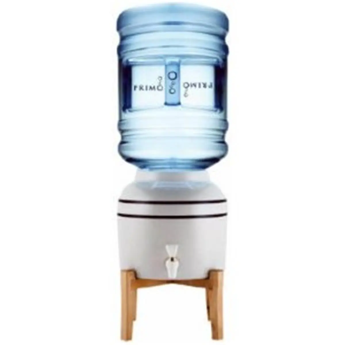 212 MAIN Glazed Ceramic Countertop Water Dispenser (Model 900114) - Portable Design, Built-In Water Dispenser Faucet for Tabletop Convenience