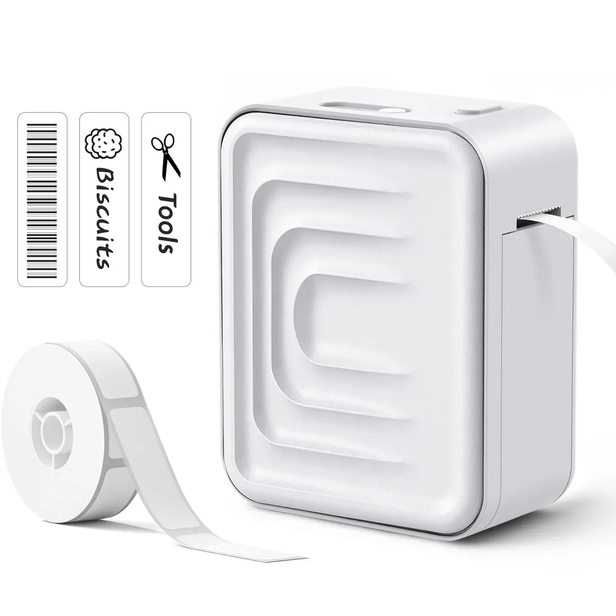 Marklife mini label maker, label printer, portable wireless thermal printer, easy to use. Can print thank you labels, item labels, and spice jar labels, suitable for office, home, and students.Easter.