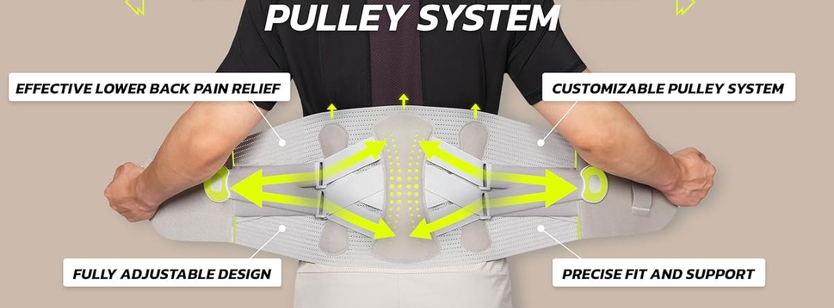 aoFIT Back Brace，Corset Waist TrainerBelt，Women's Sports，Sweat Belt for Men，Waist Support，Waist Trainer，Body shaping belt，springtok,FallFreshness