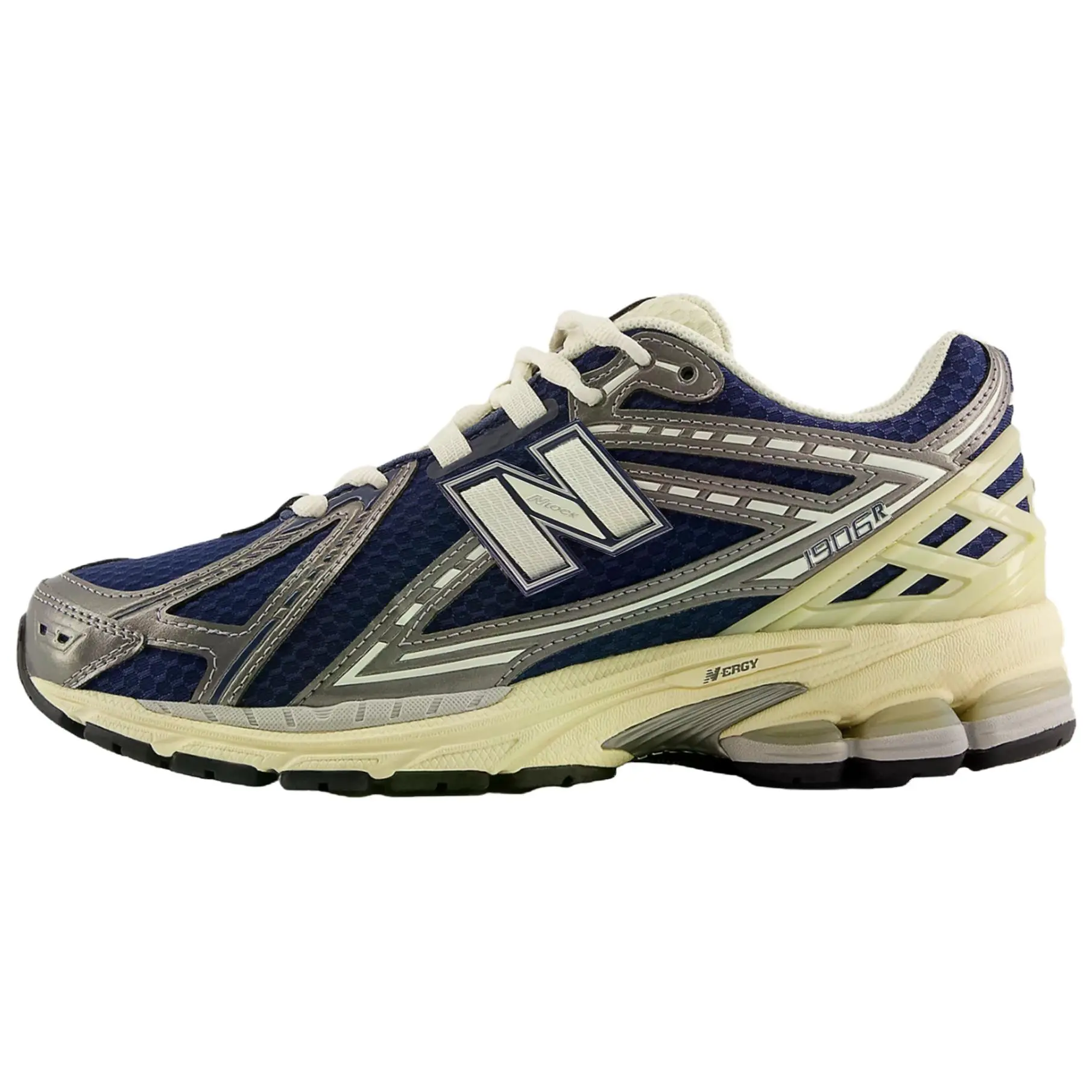 New Balance 1906R 'Vintage Indigo' Men's Classic Lace-Up Closed Sneaker - Retro Colorblock Pattern, Round Toe, All-Season Casual Footwear, Walking Shoe, Trainer, Walking Shoes, Sports Shoes