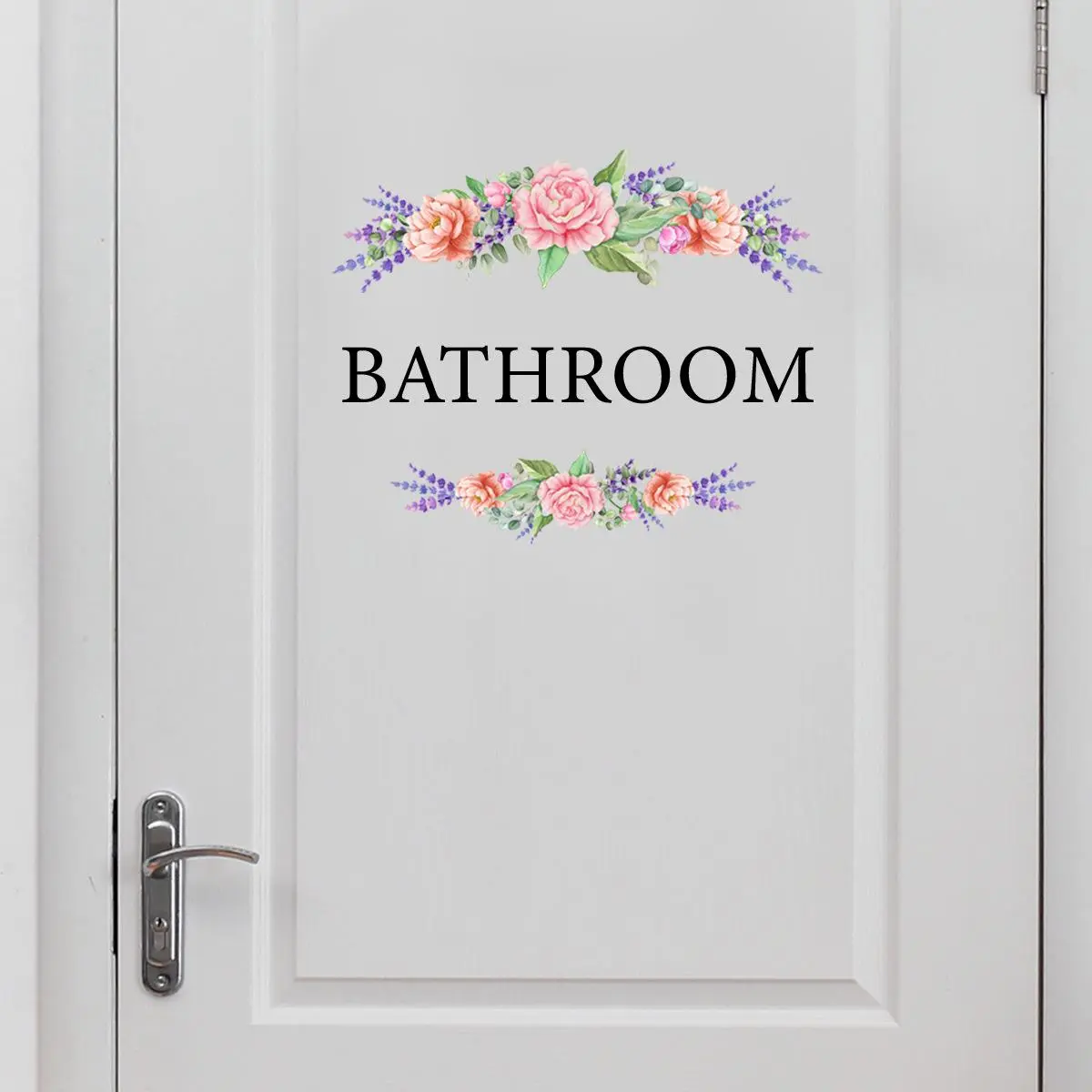 3 Sets Floral & Letter Pattern Decorative Wall Sticker for Mean Girls Decorations, Removable Self Adhesive Wall Decal, Decor Sticker for Home Bathroom Adhesive Stickers, Adhesive Decals, Decoration Items