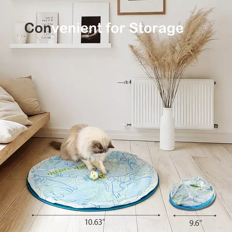 Allforpaws Interactive Cat Toy Ball Chase Me Nowhere，Fast