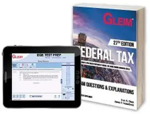 USED-Federal Tax Exam Questions & Explanations with Access Code by Gleim (Paperback)