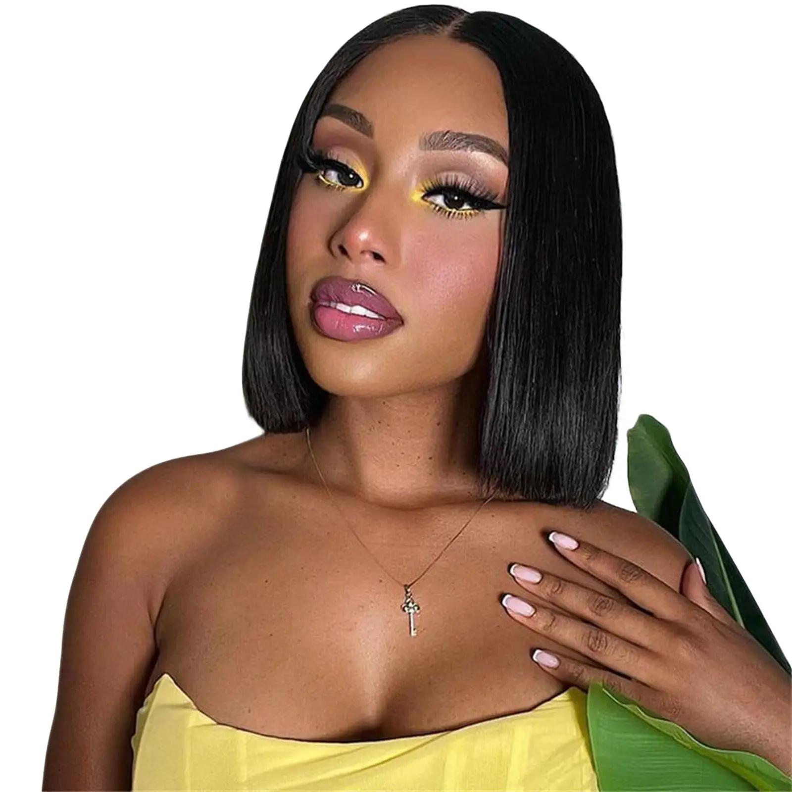 Wiggins Hair Ready And Go Glueless Wig Straight 4x7 Bob Wig Human Hair Glueless Wigs 5x7 Ready To Wear Beginners Friendly Wiggins Hair Ready And Go Glueless Wig Straight 4x7 Bob Wig Human Hair Glueless Wigs 5x7 Ready To Wear Beginners Friendly