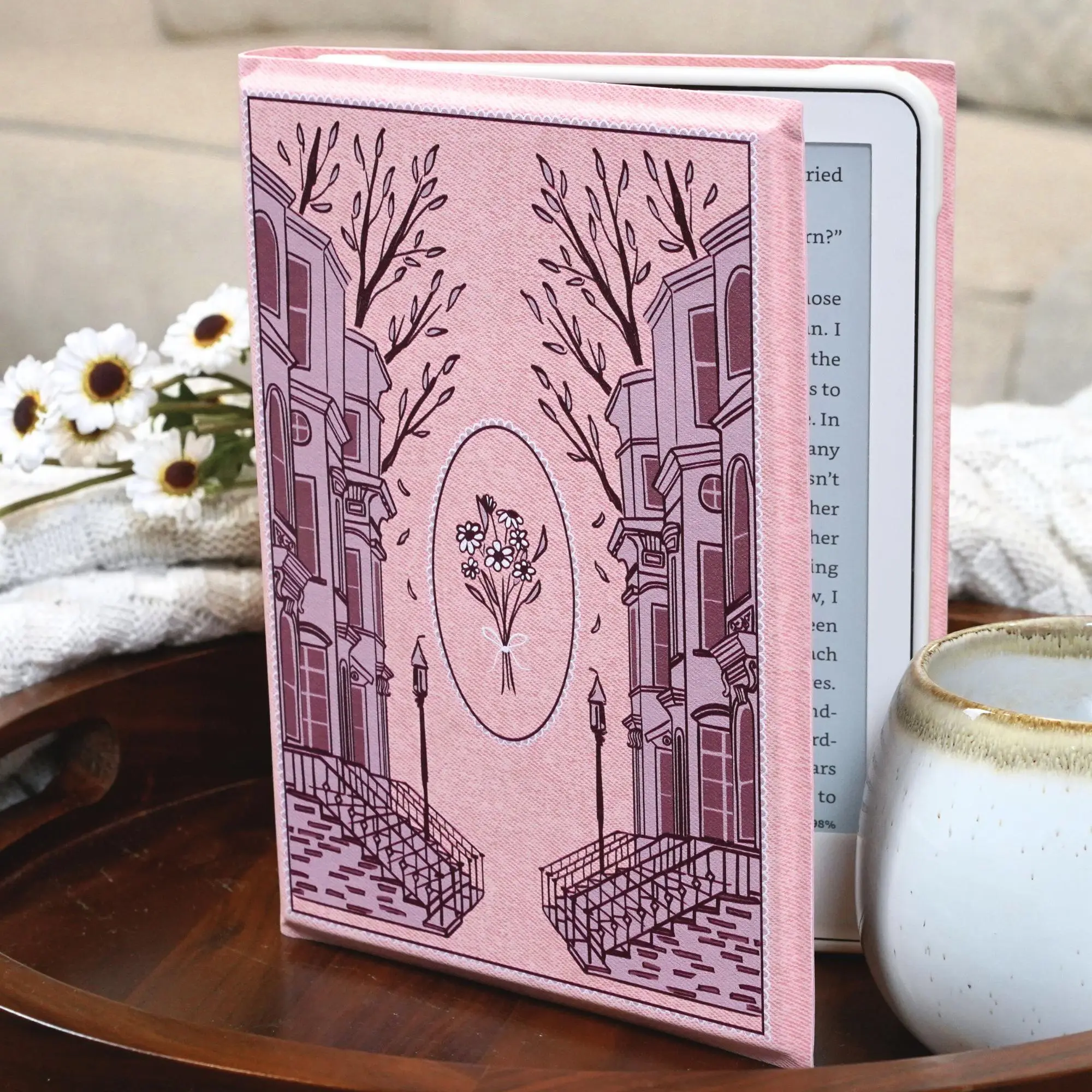 Bookish Kindle Case: The Loveliest Kind of Sunday | For Kindle Basic, Paperwhite, & Colorsoft with MagSafe Compatible Magnetic Shell & Built-In Stand