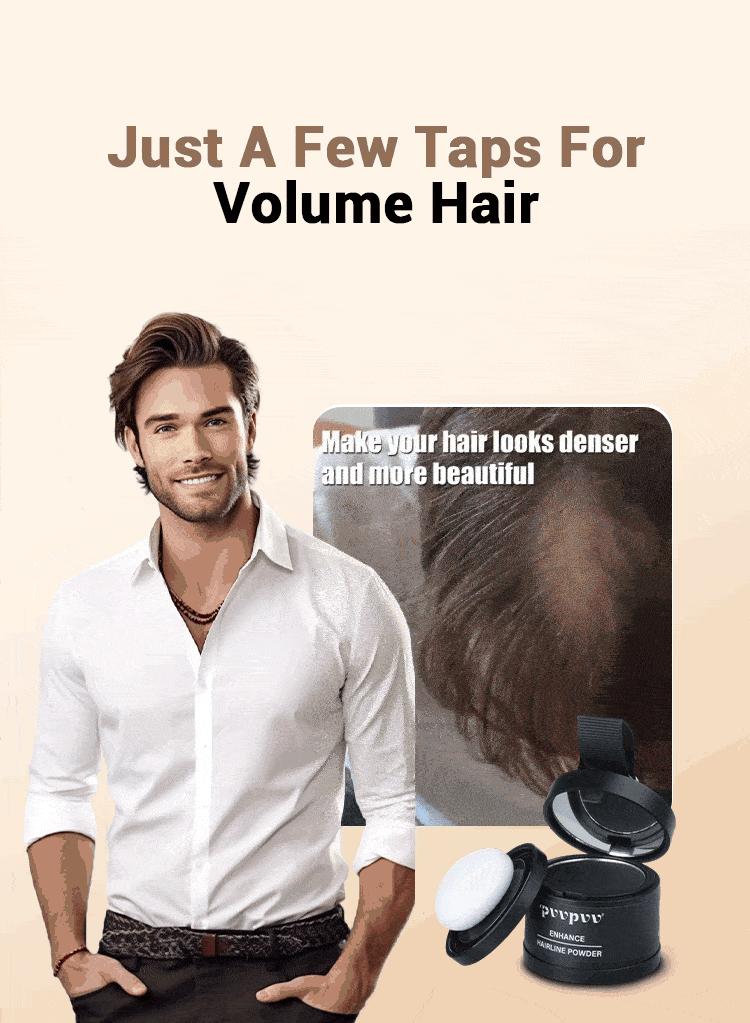 PVVPVV Hairline Powder | BUY 1 GET 1 FREE + Free Brush | Sweatproof Puff Design, Instant Confidence