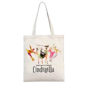 Cinderella All Characters Tote Bag
