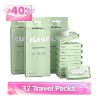 32 Travel Packs (224 Wipes Total)