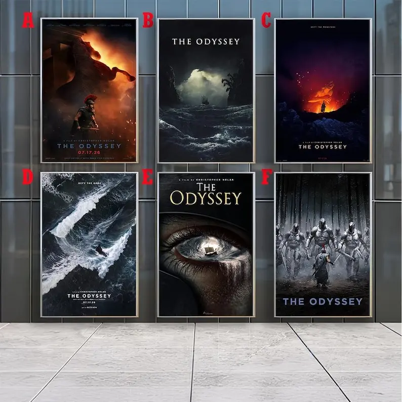 Poster No Frame - The Odyssey Movie Posters , Canvas Prints , Movie Fans Collection , Room Decor , Birthday Gift